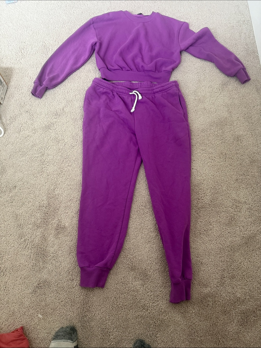 wild fable Purple Drawstring Joggers